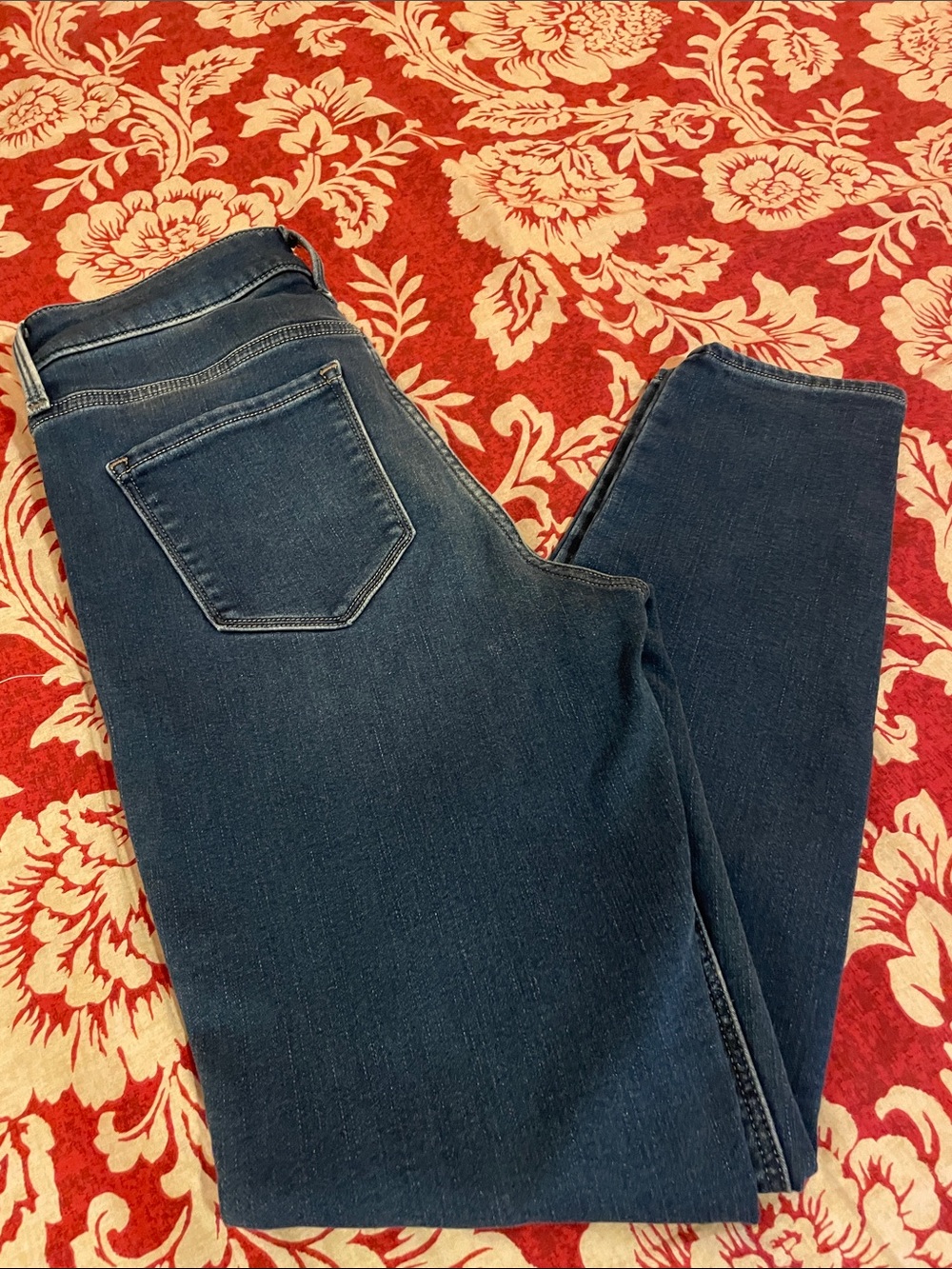 Old Navy Women's Dark Blue High-Rise Jeans